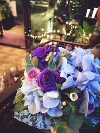 Close-up of purple flowers