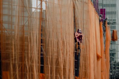 Man working at construction site