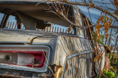 Old rusty car