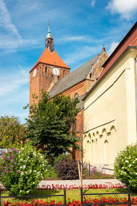 Church of the blessed virgin mary of the assumption. darlowo, poland