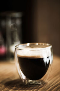 Close-up of coffee cup