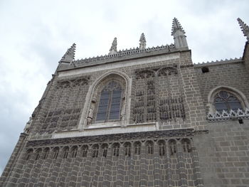 Low angle view of building against sky