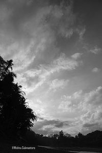 Scenic view of cloudy sky