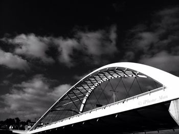 Low angle view of bridge