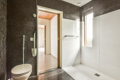 Interior of bathroom