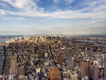 Aerial view of cityscape