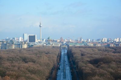 View from berlin victory column