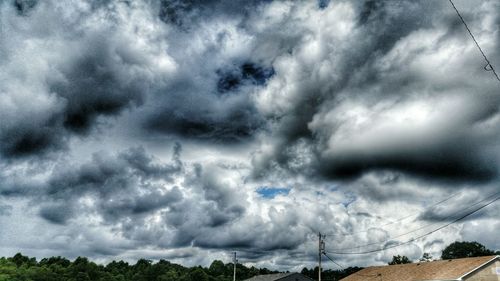 View of cloudy sky