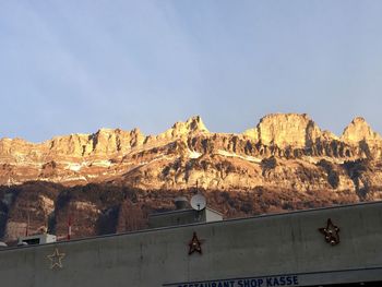 View of mountain against sky