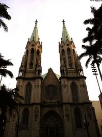 Low angle view of a church