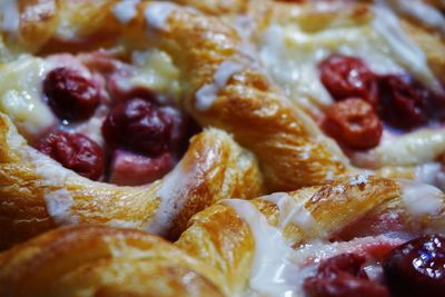 Full frame shot of dessert