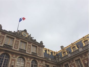 Low angle view of building against sky