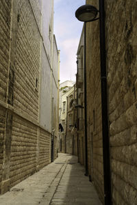 Street amidst buildings in city