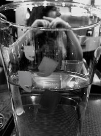 Close-up of drink on table