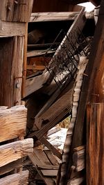 Stack of roof