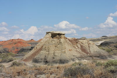 Panoramic view of landscape against sky