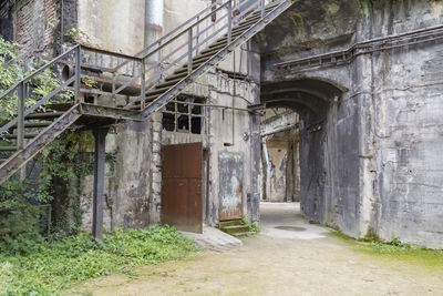 Entrance of old building