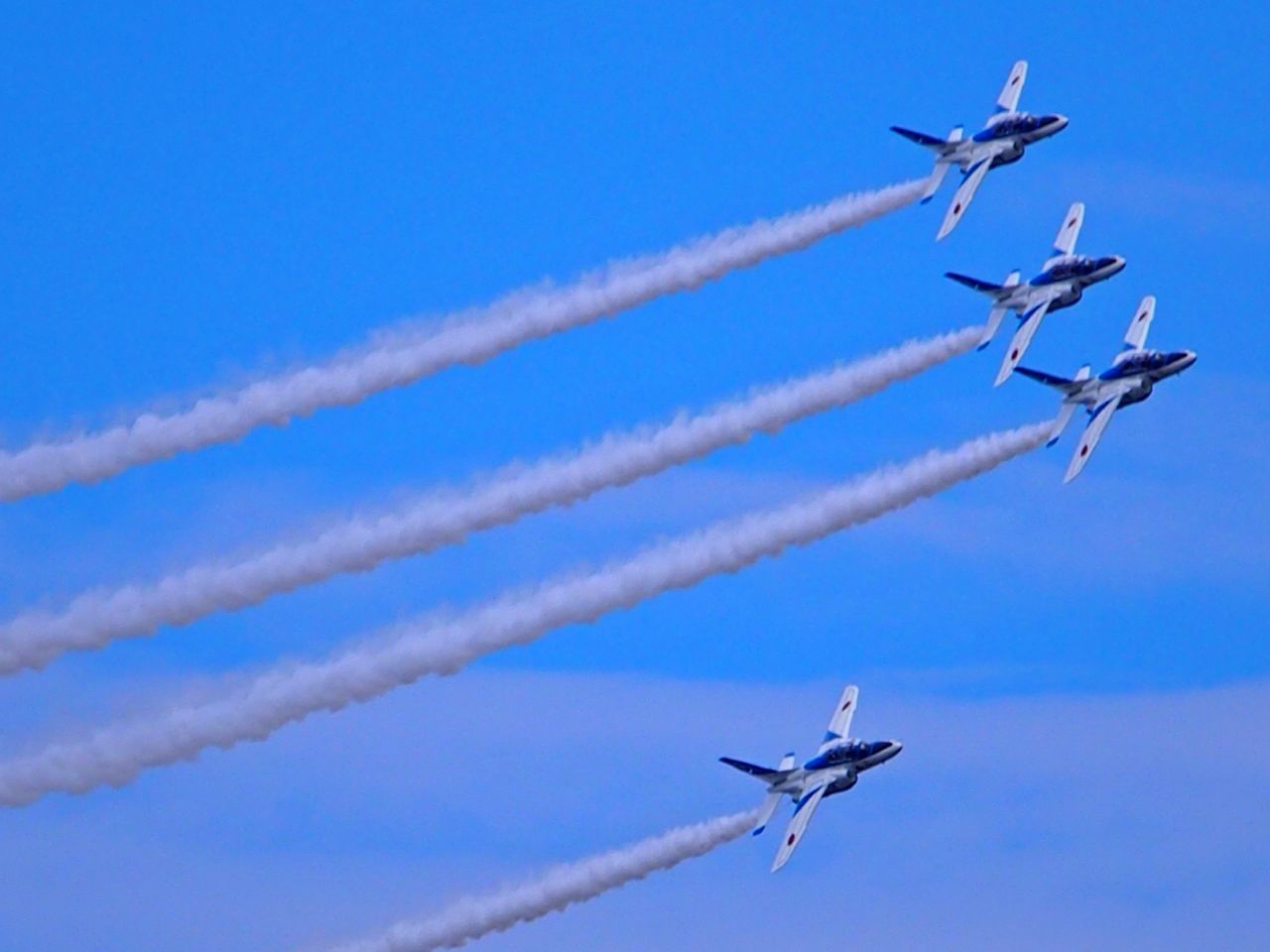 low angle view, mode of transport, transportation, flying, air vehicle, airplane, blue, mid-air, sky, clear sky, on the move, travel, airshow, military airplane, fighter plane, day, helicopter, motion, outdoors, airways