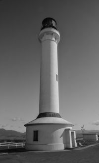 Low angle view of lighthouse