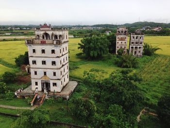 Buildings in city