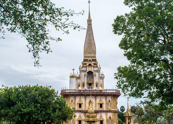 Low angle view of building against sky