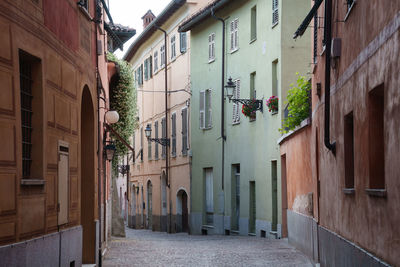 Alley amidst buildings