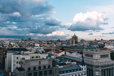 Cityscape against sky