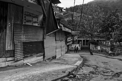 Street amidst buildings in city