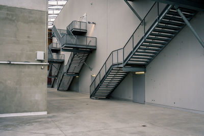 Staircase leading to building