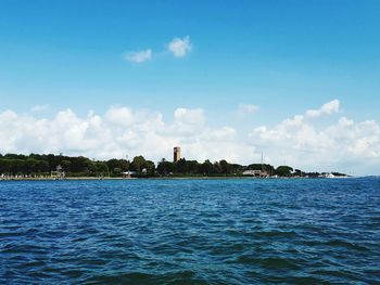 Scenic view of calm sea