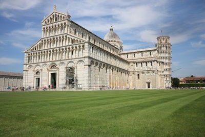 View of historic building against sky