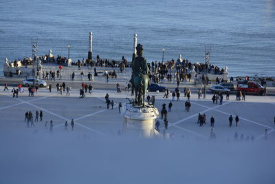 People in water