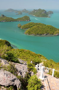 Pha jun jaras nature trail. ko wua ta lap. ang thong marine park. thailand