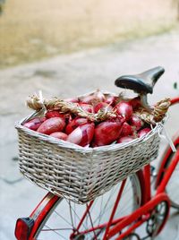 Red onion from tropea