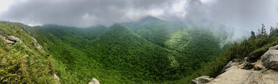 Panoramic view of landscape against sky