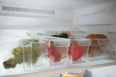 Close-up of food in glass