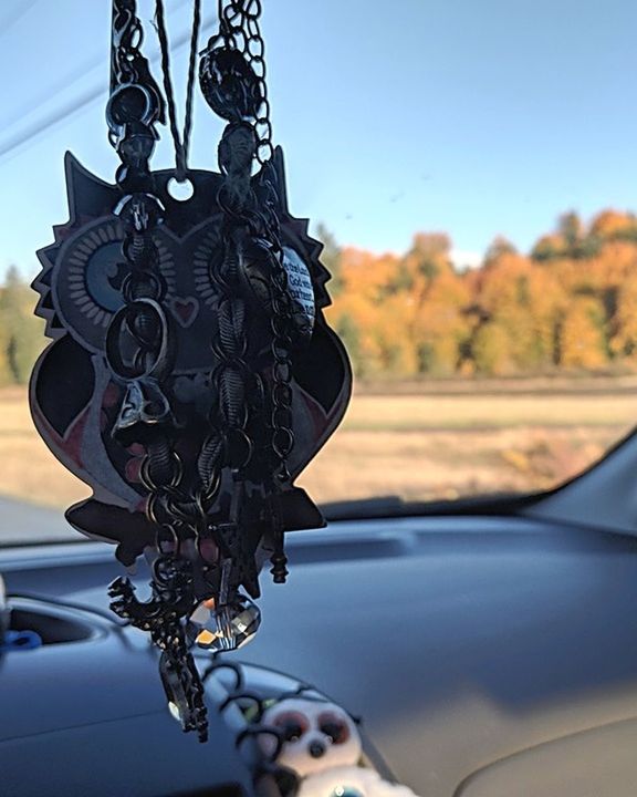 Rearview mirror decoration