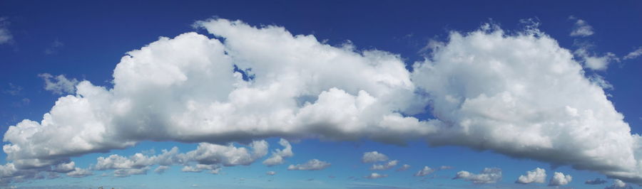 Low angle view of clouds in sky