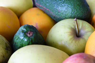 Full frame shot of apples