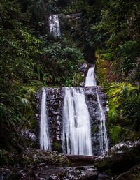 Waterfall in forest