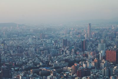 Skyscrapers in city