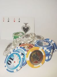 Close up of electric lamp