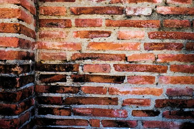 Full frame shot of brick wall