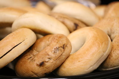 Close-up of food on table