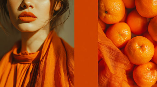 orange color