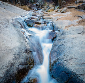 View of waterfall