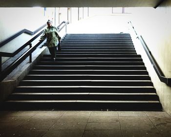 Low angle view of staircase