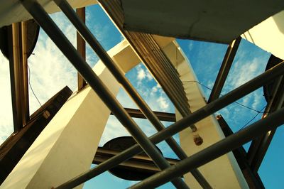 Low angle view of building against sky