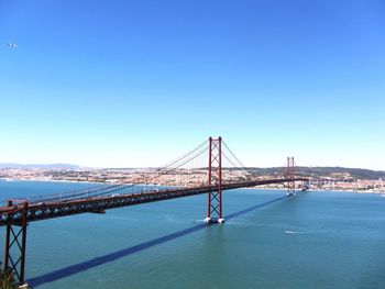 Vasco da gama bridge over tagus river