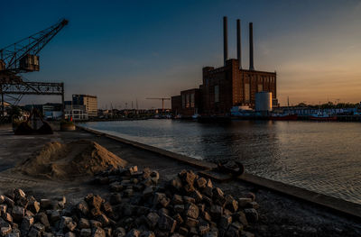 The old svanemølleværk by dong energy, copenhagen, denmark